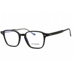 Cutler And Gross Unisex Eyeglasses - Matte Black Rectangular Frame | CGOP136051 001