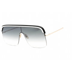 Cutler and Gross Unisex Sunglasses - Black/White Plastic/Metal Frame | CG1328S 002