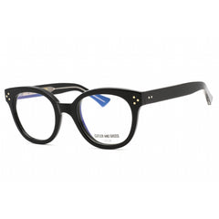 Cutler And Gross Women's Eyeglasses - Black Round Shape Frame Clear Lens | CG1298 004