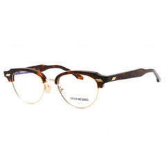 Cutler And Gross Women's Eyeglasses - Dark Turtle Cat Eye Plastic Frame | CG1335 003