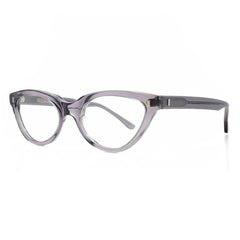 Cutler and Gross Women's Eyeglasses - Grey Pink Frame Demo Lens | 1013-GP-C-52-19-145