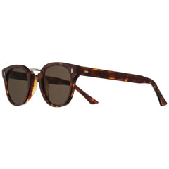 Cutler And Gross Women's Sunglasses - Brown Lens Full Rim Round Frame | CG1336S 003