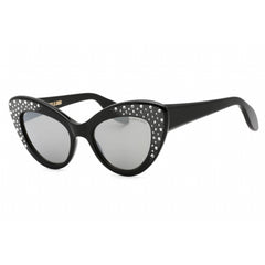 Cutler and Gross Women's Sunglasses - Full Rim Black Acetate Cat Eye | CG1287S 001