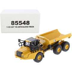 Diecast Masters 1/125 Model Articulated Truck - CAT Caterpillar 745 High Line