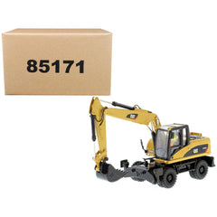 Diecast Masters 1/50 Model Excavator - CAT Caterpillar M316D Wheel with Operator