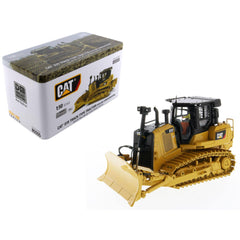 Diecast Masters 1/50 Scale Model Tractor Dozer - CAT D7E Track Type with Operator