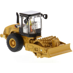 Diecast Masters 1/87 Drum Vibratory Soil Compactor - CAT Caterpillar CS56 Padfoot