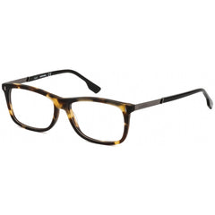 Diesel Men's Eyeglasses - Colored Havana/Black Rectangular Shaped Frame | DL5199 055