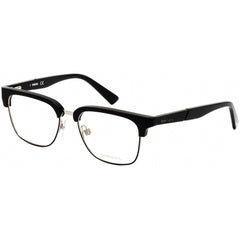 Diesel Men's Eyeglasses - Full Rim Black and Grey Square Shaped Frame | DL5247 020