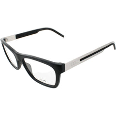 Dior Men's Eyeglasses - Black Full Rim Rectangular Frame Demo Lens | BLACKTIE184 05LH