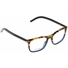 Dior Unisex Eyeglasses - Havana/Blue Acetate Rectangular Frame | BLACKTIE265 0IPR