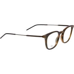Dior Unisex Eyeglasses - Olive Black Square Acetate Frame Demo Lens | BLACKTIE231 02YH
