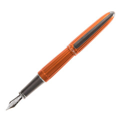 Diplomat Aero Fountain Pen - Orange Aluminum