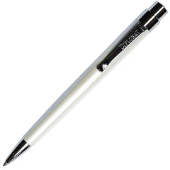 Diplomat Ballpoint Pen - Magnum Pearl White Plastic Barrel Push Button | D40901040
