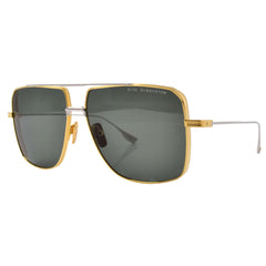 Dita Unisex Sunglasses - G-15 Lens Yellow Gold/Silver Frame | Dubsystem DTS157-A-01