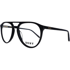 DKNY Women's Eyeglasses - Black Aviator Full-Rim Plastic Frame | DKNY DK5025 1