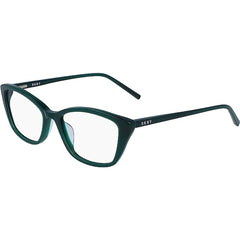 DKNY Women's Eyeglasses - Green Rectangular Full-Rim Plastic Frame | DKNY DK5002 304