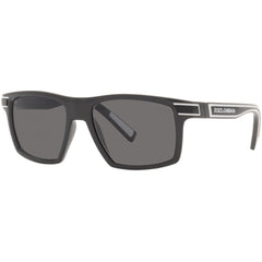 Dolce & Gabbana Men's Sunglasses - Crystal Lens Grey Plastic Frame | 0DG6160 310181