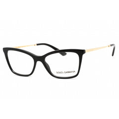 Dolce & Gabbana Women's Eyeglasses - Cat Eye Shape Black Plastic Frame | 0DG3347 501