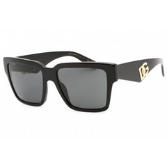Dolce & Gabbana Women's Sunglasses - Full Rim Black Plastic Square | 0DG4436 501/87