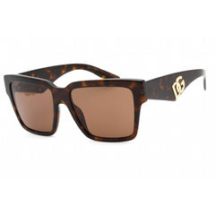 Dolce & Gabbana Women's Sunglasses - Havana Frame Dark Brown Lens | 0DG4436 502/73