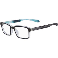 Dragon Men's Eyeglasses - Crystal and Black Rectangular Frame | DRAGON DR168 CARL 963
