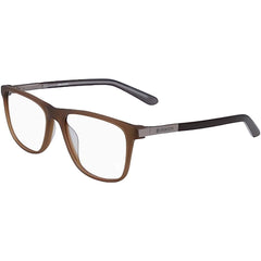 Dragon Men's Eyeglasses - Matt Brown Crystal Square Full-Rim Frame | DRAGON DR2006 211