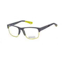 Dragon Men's Eyeglasses - Matt Grey Plastic Rectangular Frame | DRAGON DR5000 20