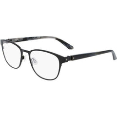 Dragon Unisex Eyeglasses - Matt Black Metal Square Frame Demo Lens | DRAGON DR7006 2
