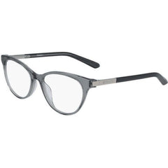 Dragon Women's Eyeglasses - Grey Crystal Plastic Cat Eye Frame | DRAGON DR2012 22