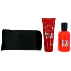 Dsquared2 Women's Personal Care Gift Set - Red Wood Enchanting World, 3 Piece