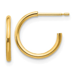 Madi K Kid's 14k  Hoop Earrings
