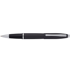 Cross Rollerball Pen - Calais Matte Black with Chrome Trims Click Off | AT0115-14