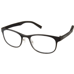 Eddie Bauer Men's Eyeglasses - Black Plastic Frame Demo Lens | EDDIE BAUER 32001 BK