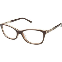 Eddie Bauer Women's Eyeglasses - Brown Full Rim Frame Demo Lens | EDDIE BAUER 32209 BR