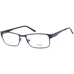 Elasta Men's Eyeglasses - Full Rim Blue and Black Rectangular Frame | 7196 0JWV 00