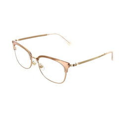 Elie Saab Women's Eyeglasses - Demo Lens Nude Gold Metal Frame | 018-0FIB-51-18-140