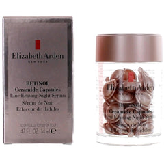 Elizabeth Arden Women's Line Erasing Night Serum - Retinol Ceramide, 30 Capsules