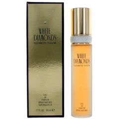 Elizabeth Taylor Women's Eau De Parfum Spray - White Diamonds Delicate Scent, 1.7 oz