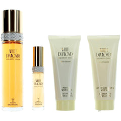 Elizabeth Taylor Women's Personal Care Gift Set - White Diamonds Delightful Medley