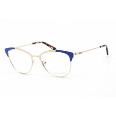 Emilio Pucci Women's Eyeglasses - Clear Lens Full Rim Gold/Blue Frame | EP5087 032