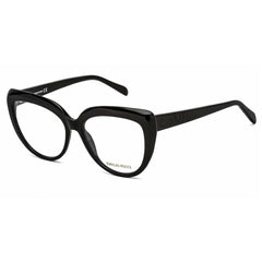 Emilio Pucci Women's Eyeglasses - Shiny Black Plastic Cat Eye Frame | EP5173 001