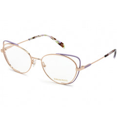 Emilio Pucci Women's Eyeglasses - Shiny Rose Gold/Purple/Havana Frame | EP5141 028