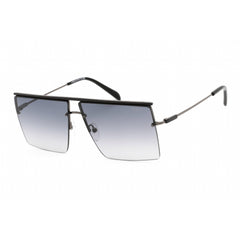 Emilio Pucci Women's Sunglasses - Half Rim Black Metal Square Shape Frame | EP0188 05B
