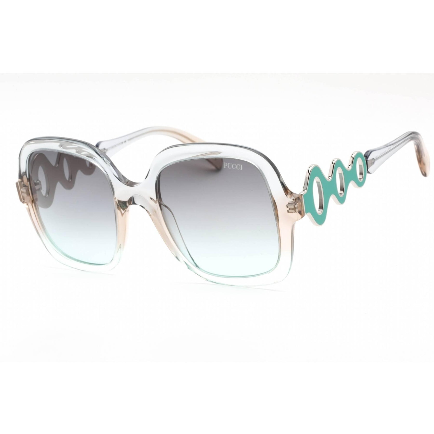 Emilio Pucci White and Blue Sunglasses Emilio Pucci Women main image 3