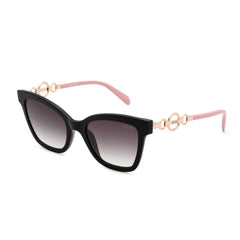 Emilio Pucci Women's Sunglasses - Shiny Black/Rose Gold/Lavender/Pink | EP0158 01B