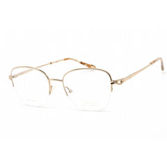 Emozioni Women's Eyeglasses - Clear Lens Gold Metal Square Frame | EM 4409 0J5G 00