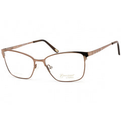 Emozioni Women's Eyeglasses - Full Rim Light Brown Cat Eye Frame | EM 4395 0TUI 00