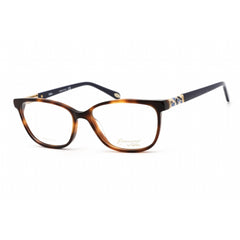 Emozioni Women's Eyeglasses - Light Havana Plastic Rectangular Frame | 4049 0SX7 00