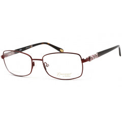 Emozioni Women's Eyeglasses - Opal Burgundy/Havana Rectangular Frame | 4380 0LHF 00